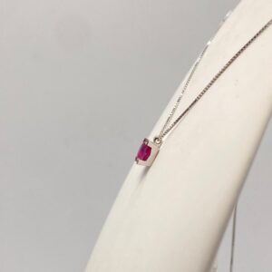 Collana Punto Luce Rubino MP74-27RB