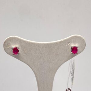 Orecchini Punto Luce Rubino Mario Porzio MP74-30RB